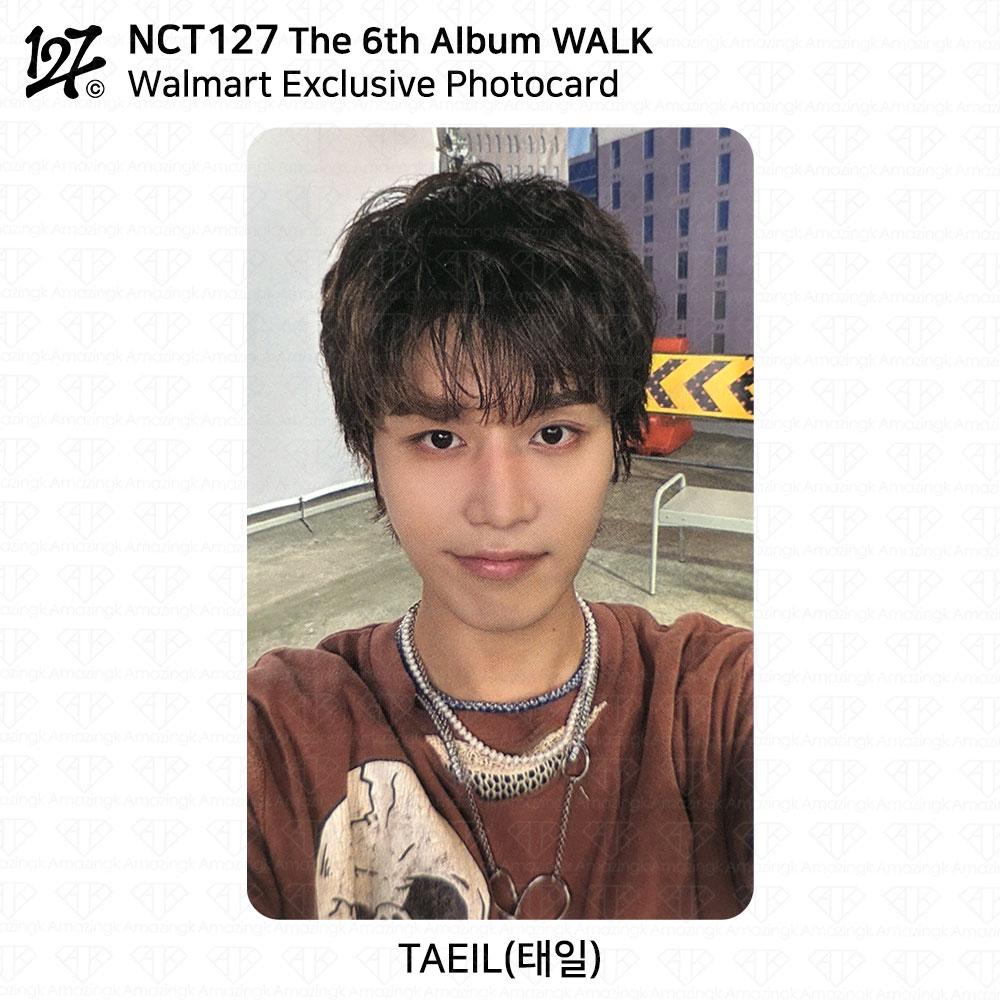 NCT127 The 6th Album WALK Exclusive Photocard SMtown Global Walmart KPOP