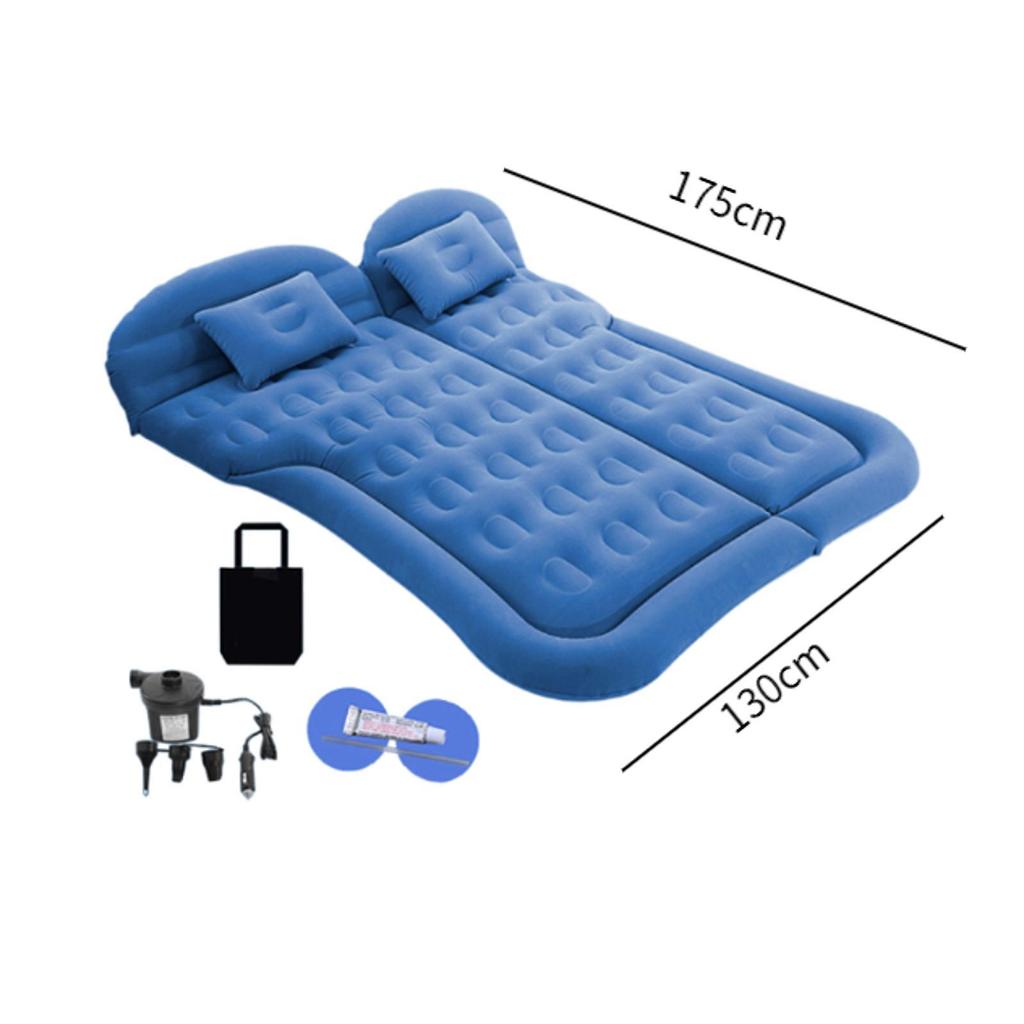 Inflatable Car Air Mattress Accessory Waterproof with Pump Bed Back Seat for Automotive