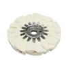 Cotton Buffing Disc Flap Polishing Wheel Cotton Abrasive Cloth Machine Compatible Quick Attach Polishing Wheel