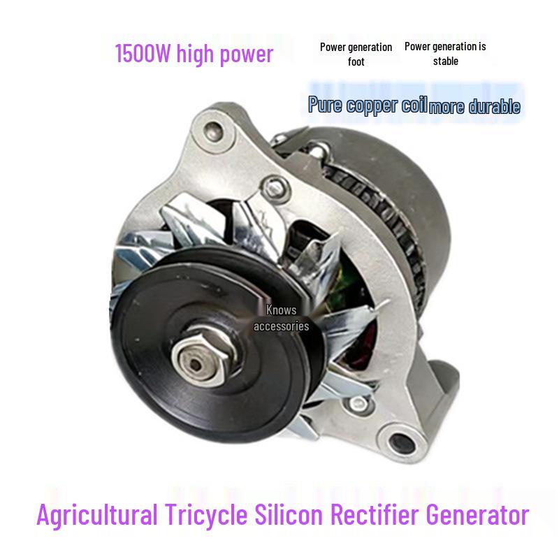 Agricultural Tricycle Pure Copper AC/DC Generator with Silicon Rectifier JF11A 14