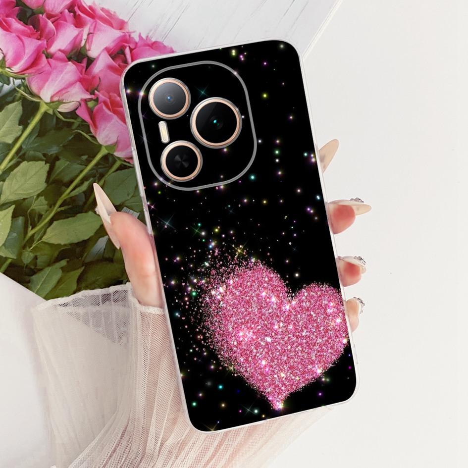 For Honor Power 5G Case DVD-AN80 DVD-AN00 Shockproof Cover Fashion Flower Marble Soft Silicone Fundas For Honor Power 2025 Coque