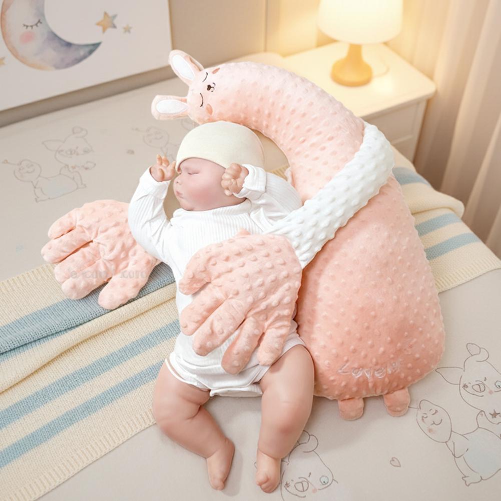 Nursery Sleep Aid Comforting Hand Doll Offer Comfort Soothing Doll Hand Infant Exhaust Pillow Pacify Doll Comforting Toy