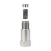 Stainless Steel Extension Fitting with Filter Screen M18x1.5 Oxygen Sensor Adapter
