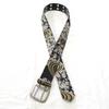 Japanese Pattern Golden Nishijin One Size Fits 46 Made In For and Cherry [COCOLUCK] Men's Belt, Orchid, Textile, Most, Holes, 110cm, Casual, Business,