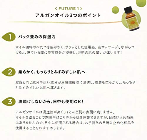 ETVOS Argan Oil 18ml, Additive-Free, Moisturizing Beauty Oil for Massage, Face, Nails, Hair, and the Whole Body