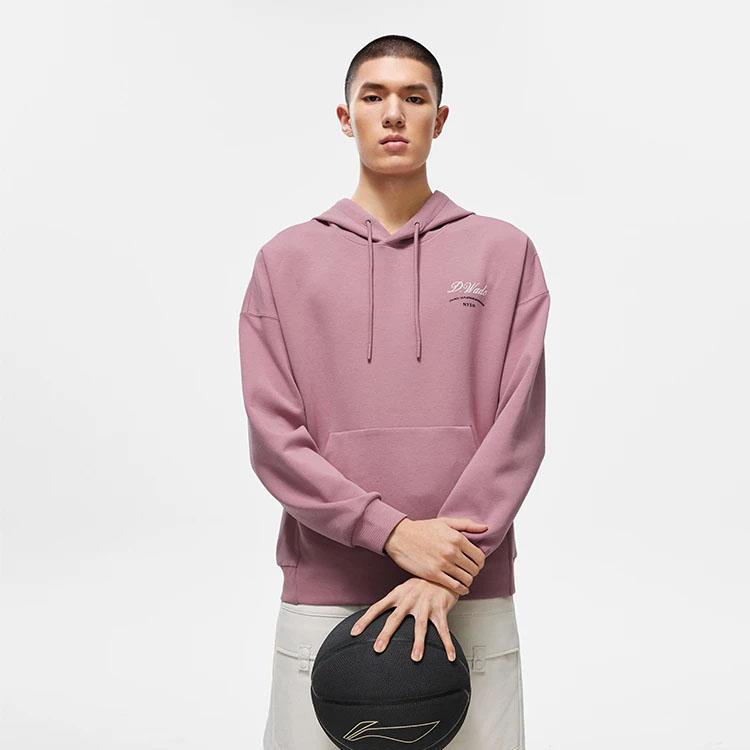 Li Ning Sweatshirt Men's Su Plum Pink AWDT497-7