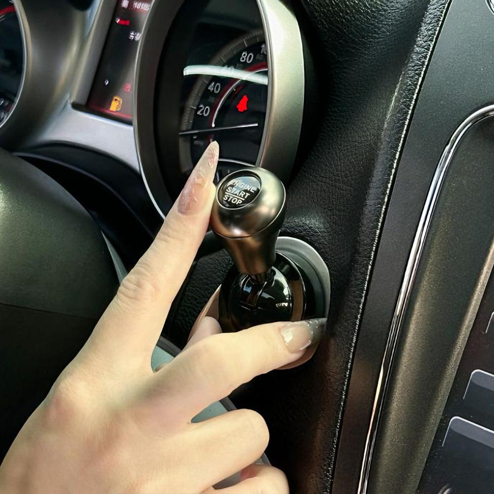 Car One-Touch Start Button Modification Push Joystick Push-to-Start Rocker Lever Start Button Joystick Auto Interior Accessories