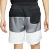 Nike Contrast Panel Swoosh Woven Shorts Men Bottoms Black DQ2427-010