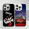 Rock Band J-Judas P-Priest Phone Case For iPhone 12 11 13 14 15 16 17 Max Pro Plus Mini Protective IMD Color Cover