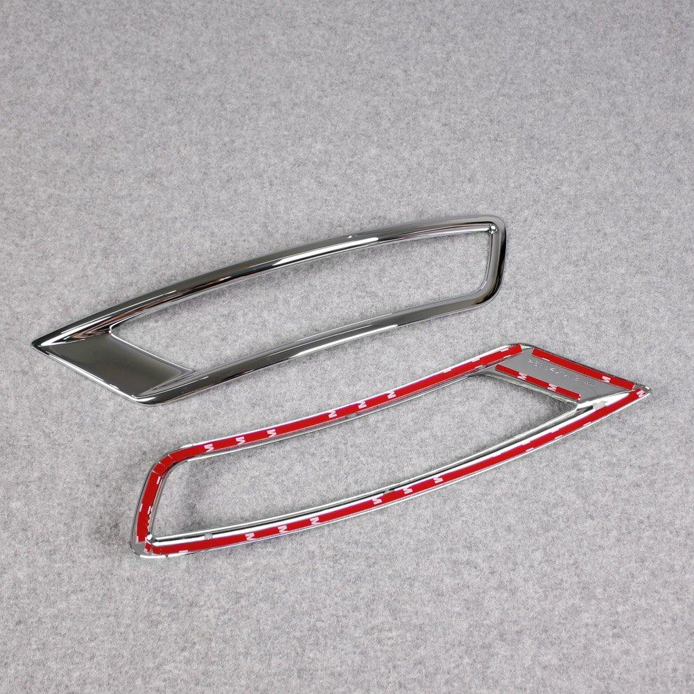 RUIQ Chrome Rear Fog Lamp Garnish Bezel Cover for Mazda Specially Designed for the Mazda CX-8 (KG Series) - CX-8