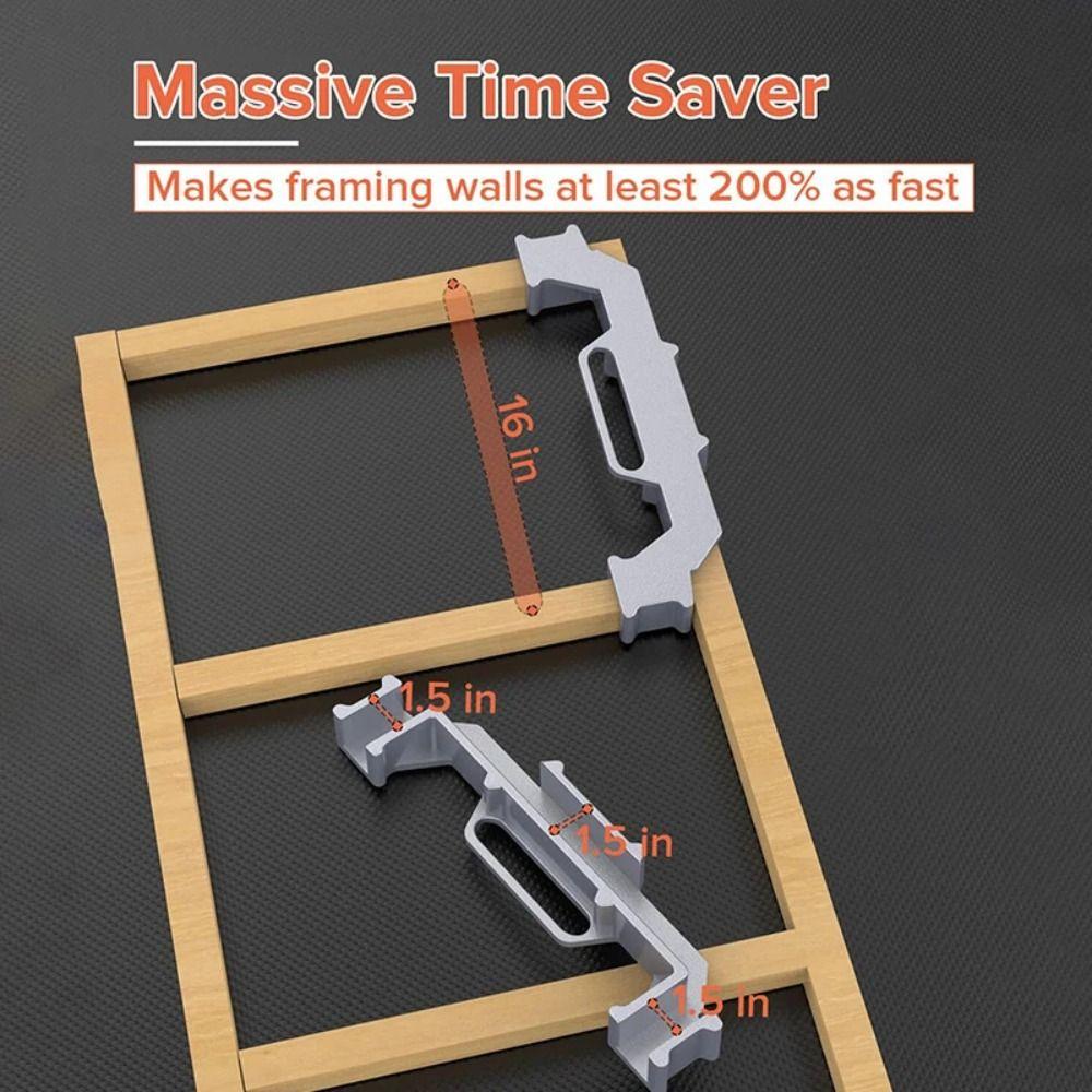 Center Stud Layout Wall Stud Framing Tool Stud Frame Spacing Tool Woodworking