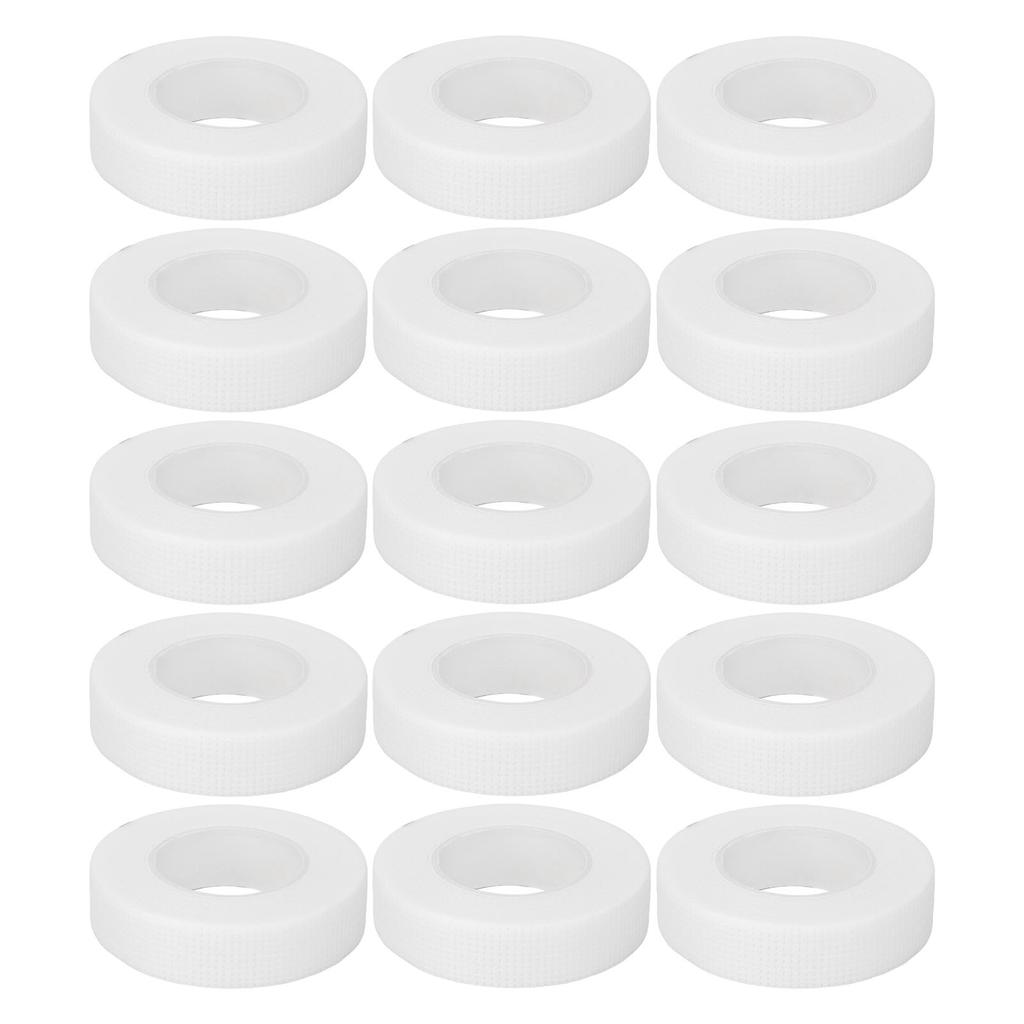 15pcs Tattoo Aftercare Adhesive Tape Breathable Catheter Fixing Wound Dressing Tape 0.5 Inch X 9.8 Yard