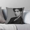 Sung Hanbin Zerobaseone Square Pillowcase Polyester Linen Velvet Pattern Zip Decor Pillow Case Car Cushion Cover