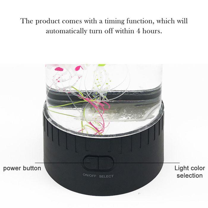 Lampe LED - ZEAICOS - Méduse - Multicolore - Intérieur - Design contemporain