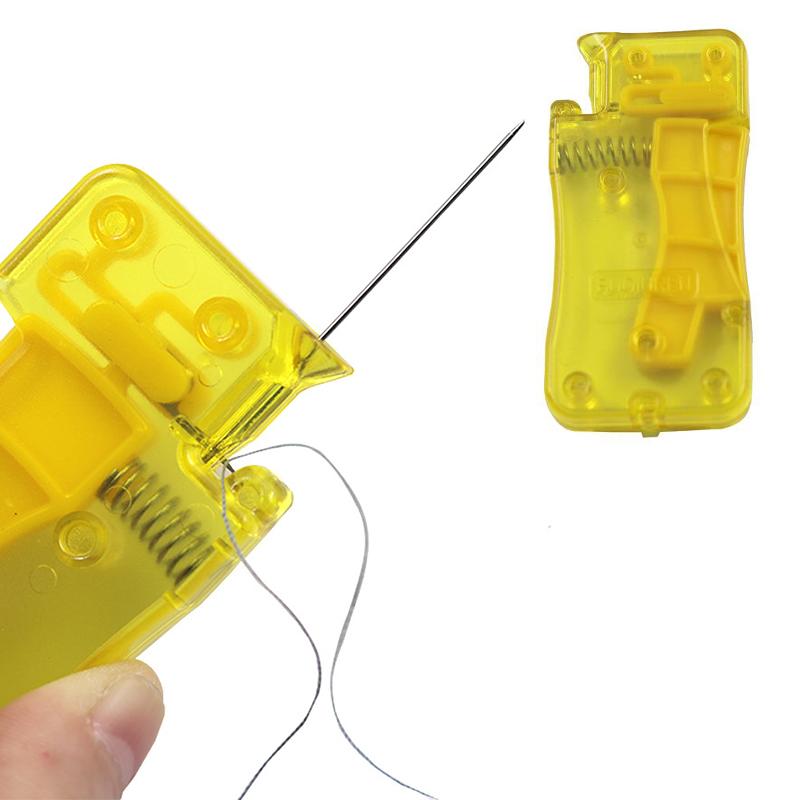 Auto Needle Threader Diy Tool Home Hand Machine Sewing Automatic Thread Device The Aged Utilities Cross Stitch Household Tool