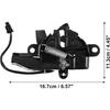 ACROPIX Car Hood Latch Lock Assembly Replacement for Toyota Highlander 2014-2019 No.535100E100 - Pack of 1 Black