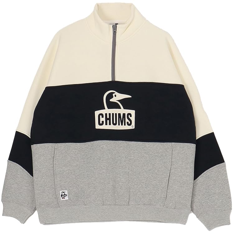 

Толстовка Myton Panel Half Zip Top [Chums] мужская H/серая