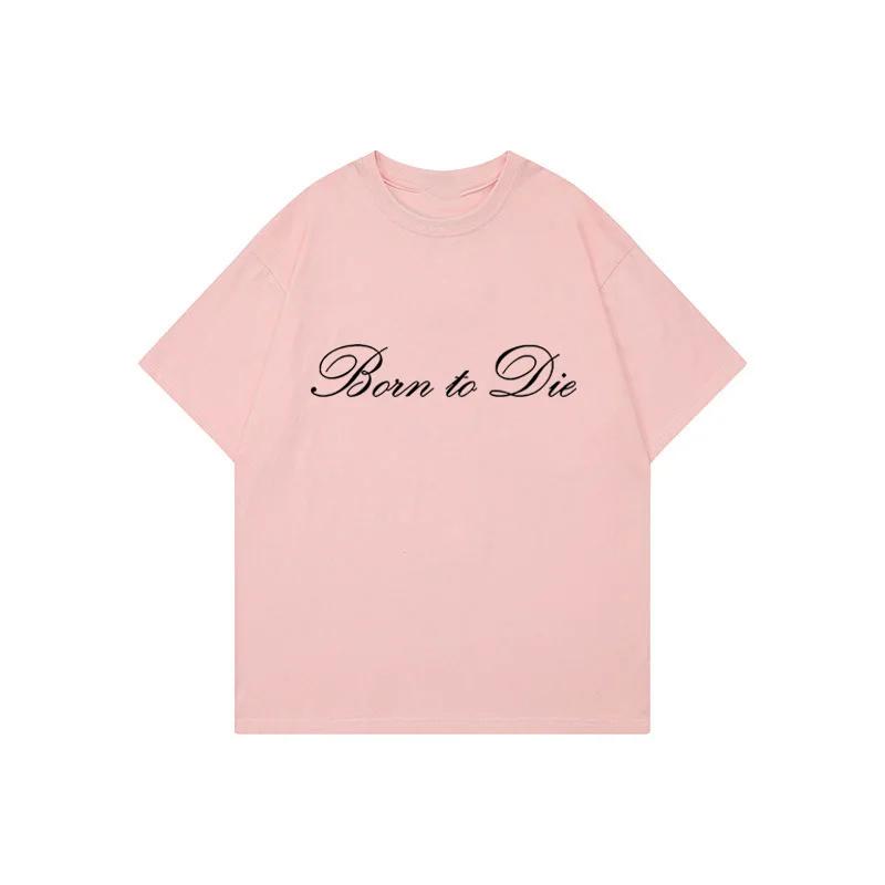 Harajuku Aesthetics Punk Letter Print Y2K Cotton T-shirt Hip Hop Streetwear Baby Tee Fashion Goth High Street Short Sleeve Top