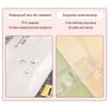 New PVC Transparent Storage Bag Multifunction Large-capacity Student Stationery Organizer Tutorial Bag Student