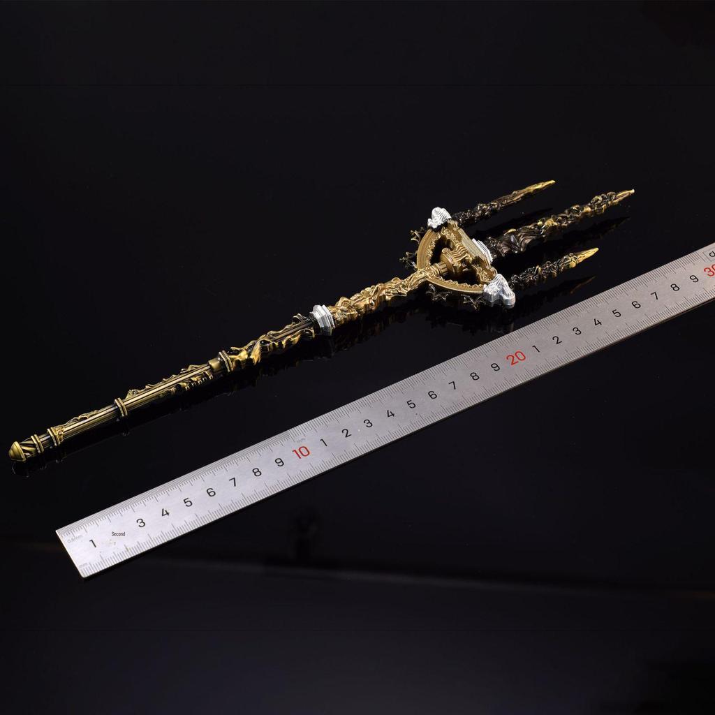 Elden Ring Magic Peripheral: Mongwen Holy Spear 30CM Full Metal Handcrafted Model