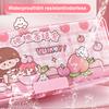 Cartoon Creative Multifunctional Pencil Case Elementary Students Large Capacity Stationery Box Double-Layer Pencil Case Gifts