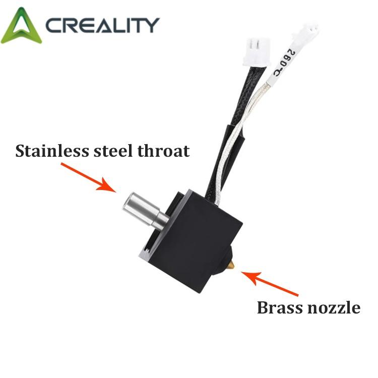 Creality Ender 3 V3 SE Hotend Kit Titanium Alloy Throat Bimetal Heatbreak 24V 40W J-head Ender-3 V3 SE Heating Block Kit