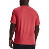 Under Armour Solid Color Crew Neck Sports Tee Men Tops Red 1378988-638