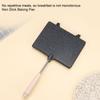 Square Hand Sandwich Maker Aluminum Hand Toaster Multipurpose Hot Sandwich Maker  Home Breakfast