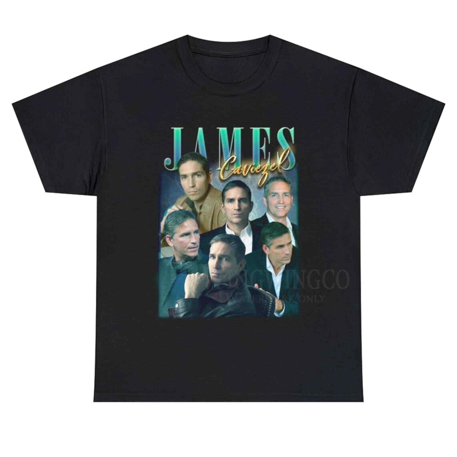 James Caviezel Vintage Bootleg Tee, James Caviezel Graphic Shirt L
