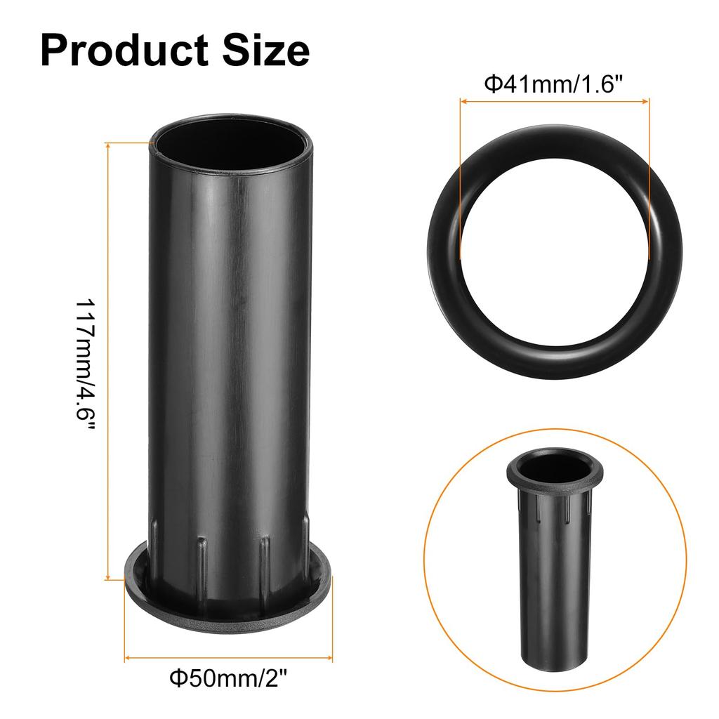 Uxcell 6pcs X Speaker Port Tubes for Subwoofer Bass Bass Woofer Speaker Bass Air Ports for Speaker Cabinets 41x117mm/1.6 4.6" Boxes, Boxes, Boxes,