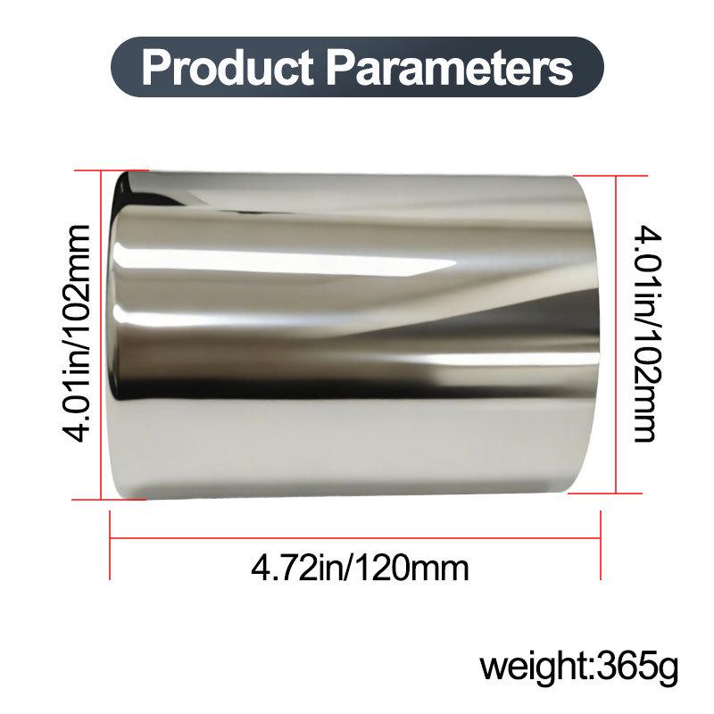 Stainless Steel Exhaust Pipe for 2020-2025 Mazda Axela Modification