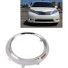 Chrome Trim Bezel Cover Rings,TO1038150 Fog Driving Lamp Chrome Bezel Fit for SE 20112017 (Left 57731FJ030)