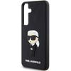 Karl Lagerfeld Klhcs24S3Drkink S24 S921Czarny/Black Hardcase 3D Rubber Ikonik