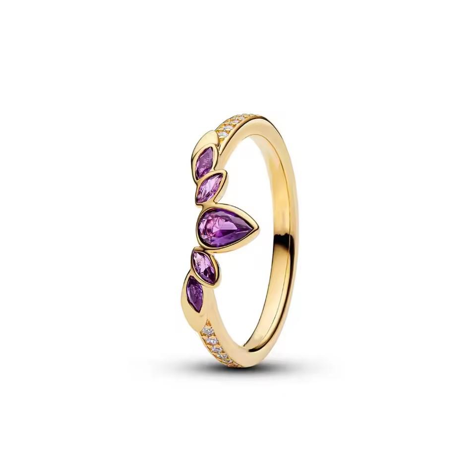 S925 Silver Eternity Band Ring For Women Full Color Zircon Butterfly Crown Firefly Minimalist Stackable Design Wedding Jewelry