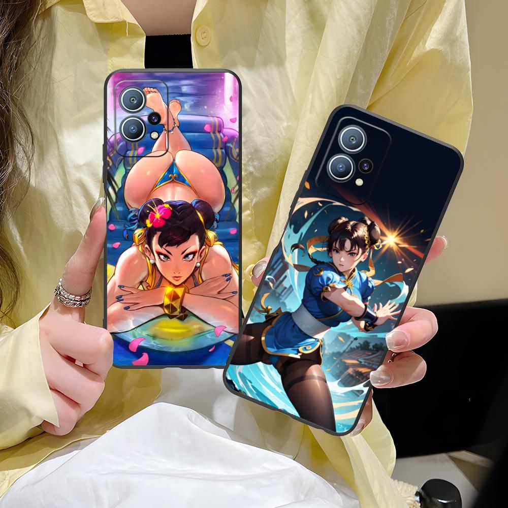 Street Fighter Chunli Phone Case for Huawei P60 P50 P40 P30 P20 P10 P9 P8 Pro Lite Plus Colorful Printing Cover Cellphones Cover