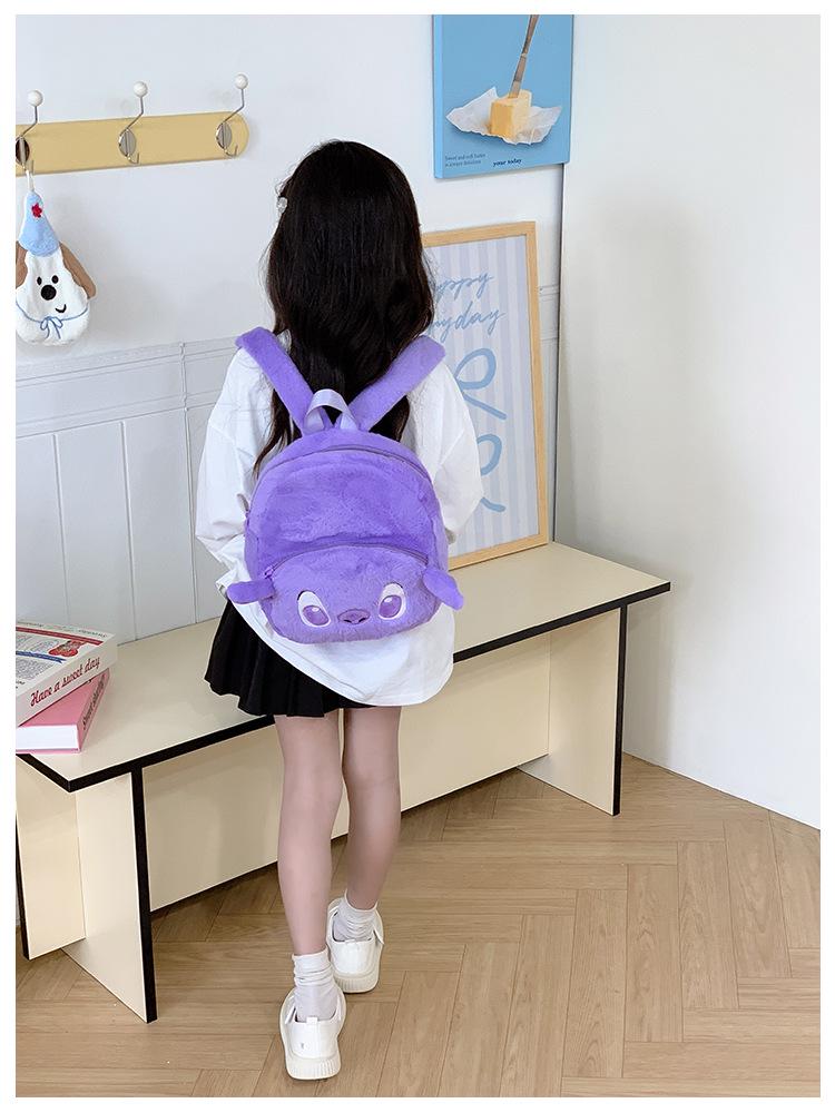Cute Cartoon Doll Plush Backpack for Girls