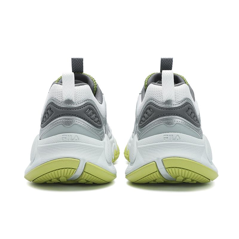 Fila Truffle Mushroom Shoes Versatile Trendy Fashionable Personalized Sports Casual Low-Top Running Shoes Men Sneaker Gray White F12M521112FFB