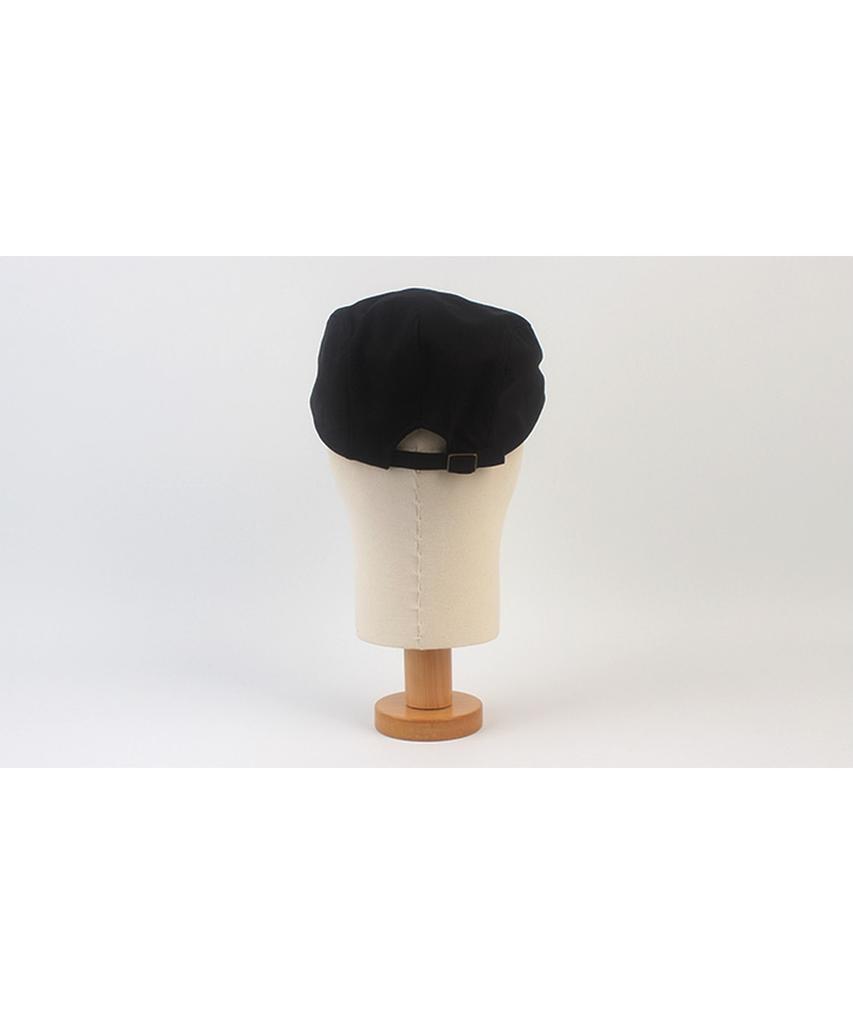 Simple Linen Black Hunting Cap Beret