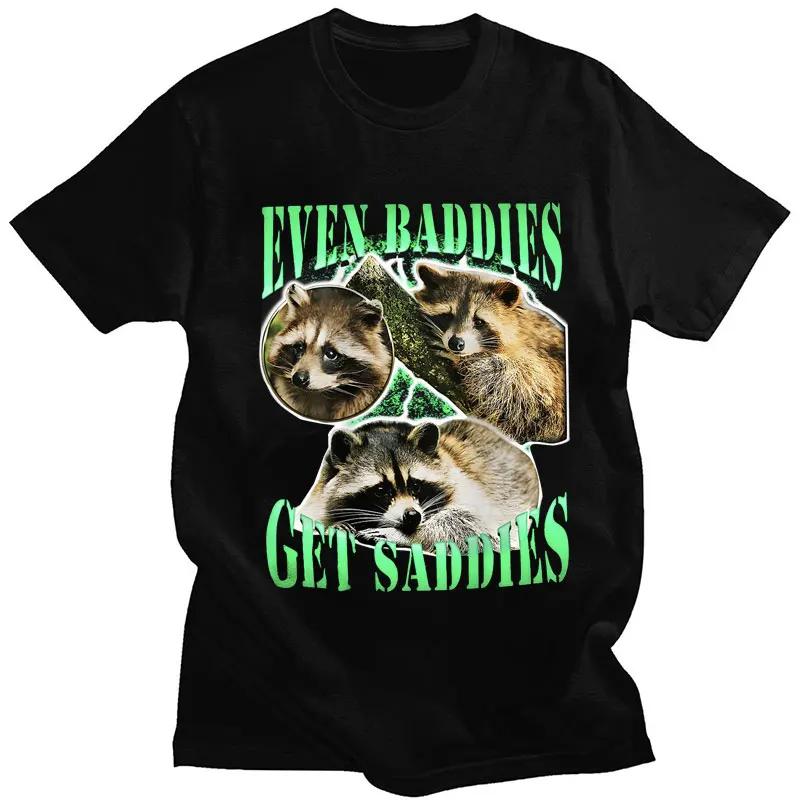 I Am Trying My Best Raccoon Meme T Shirt Funny Print Men Women Tshirt Leisure Fashion Short Sleeve T Shirts Graphic T Shirts