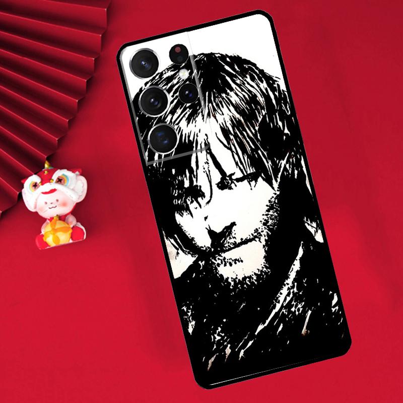 Daryl Dixon Wings Zombie Case For Samsung Galaxy S21 S22 S23 S24 Ultra Plus S20 FE S8 S9 S10 Note 10 20 Ultra Cover