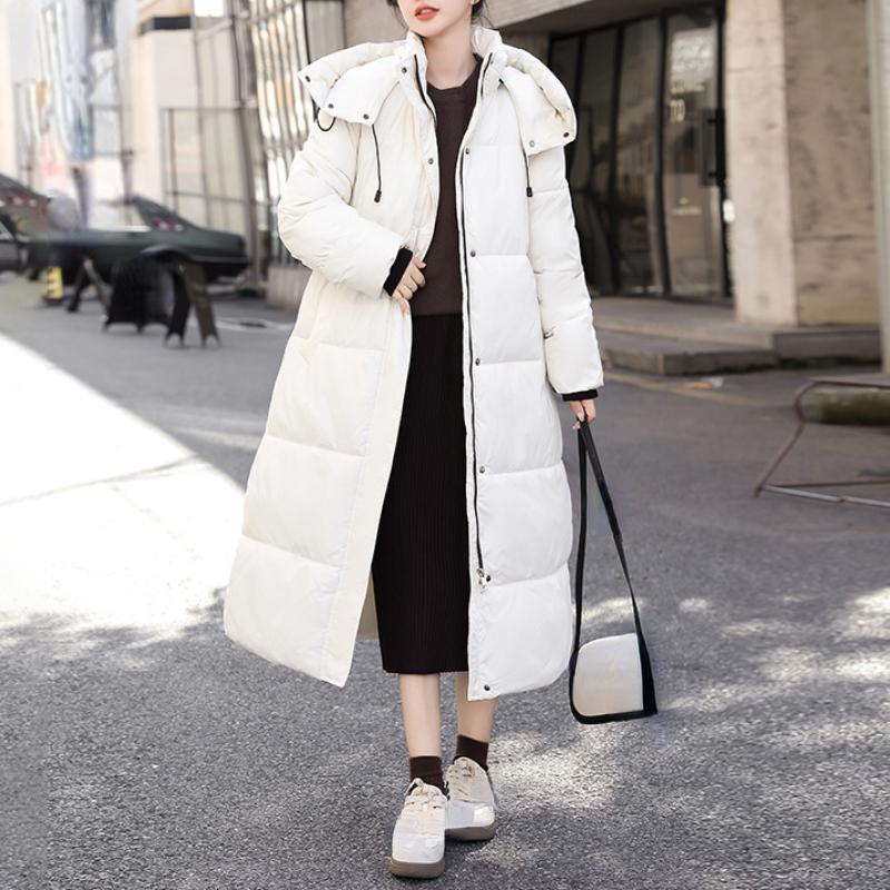 Parka Women Winter Coat Long Your Ankle Female Long Over-the-knee Winter Coat 2023 New Han Down 8829YLD