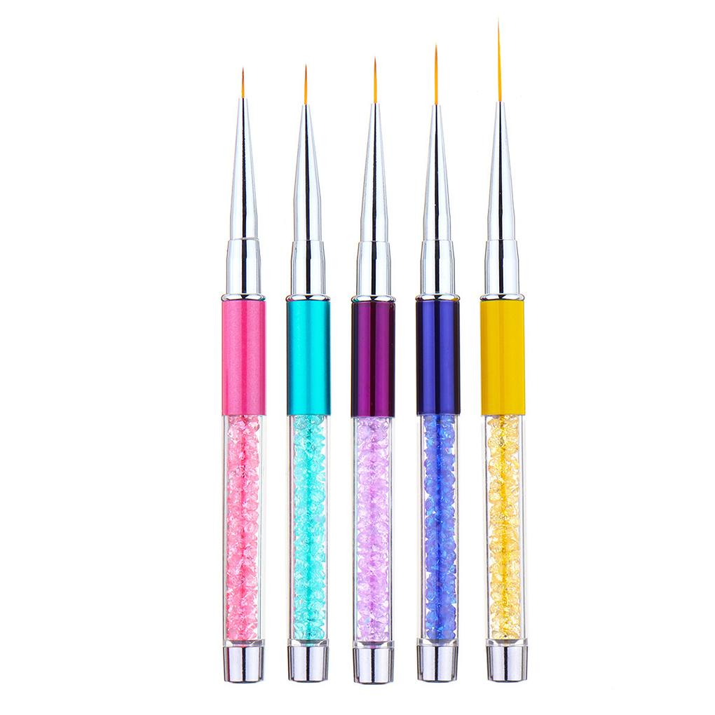 Nail Brush Professional Simple Fingernail Art Brushes Manicure Liner Pen Drawing Accessories Fingernails Pens for Salon
