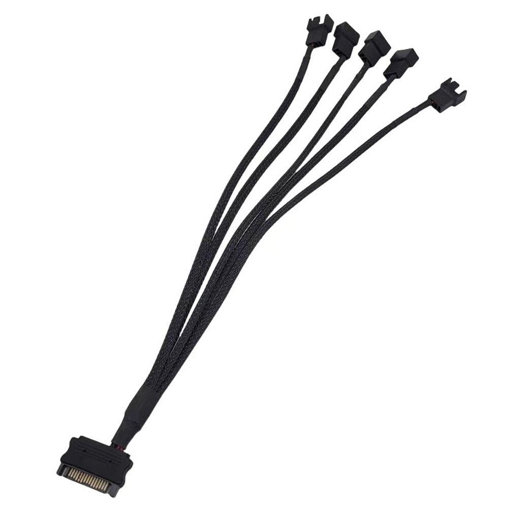 24AWG Power Cord 3Pin/4Pin 4-Pin Connector Professional SATA to 4pin Computer Cooling