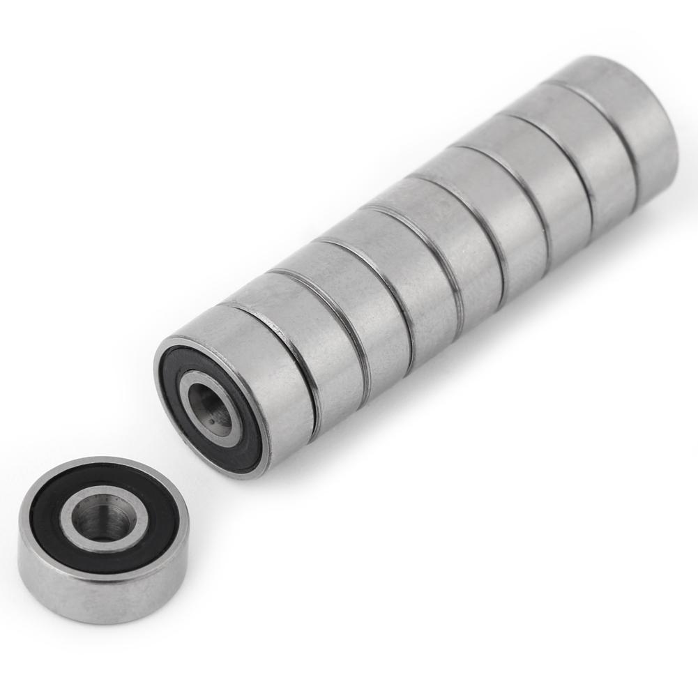 623 Bearing Ball Bearing 623-2RS Double Rubber Sealed Steel Miniature Deep Ball Bearings 3*10*4mm Steel Bearing