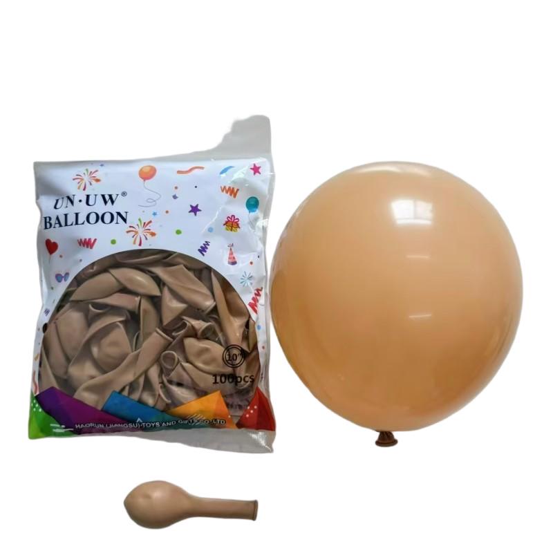 Durable and Safe 10-Inch Colorful Balloons for Kids' Birthday Party Decorations