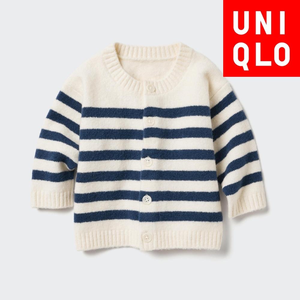 

UNIQLO BT Supleyan Кардиган Бордюр 32 BEIGE/BABY 110