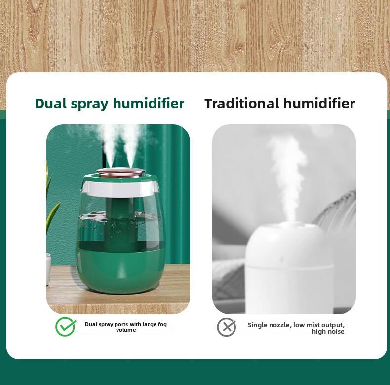 Humidifier Home Office Double Spray Large Spray Air Hydration