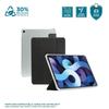 Coque pour iPad Pro 11'' 2024 M4, Protection Antichoc avec Coins Renforcés &amp; Porte-Stylet, Noir/Transparent