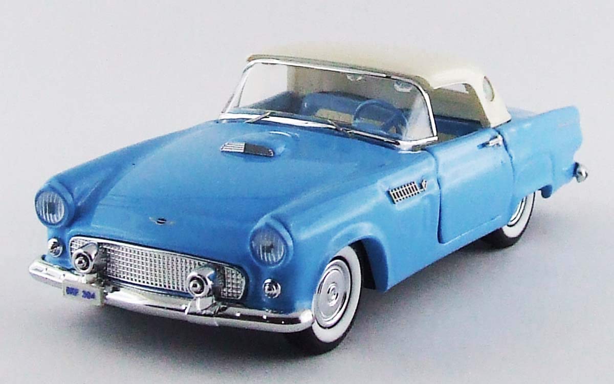

Rio Scale Ford Thunderbird 1956 Светло-голубой Мягкий верх 1/43 синий