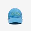 NONTYPE SYMBOL WASHED BALL CAP (BLUE)